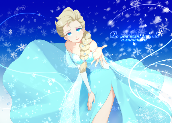 Frozen Elsa 作者P站id=2586968