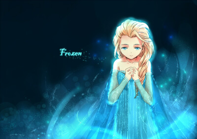 Frozen p站 渣糖糖雨@周更持续中 二次元 插画 冰雪奇缘 Elsa