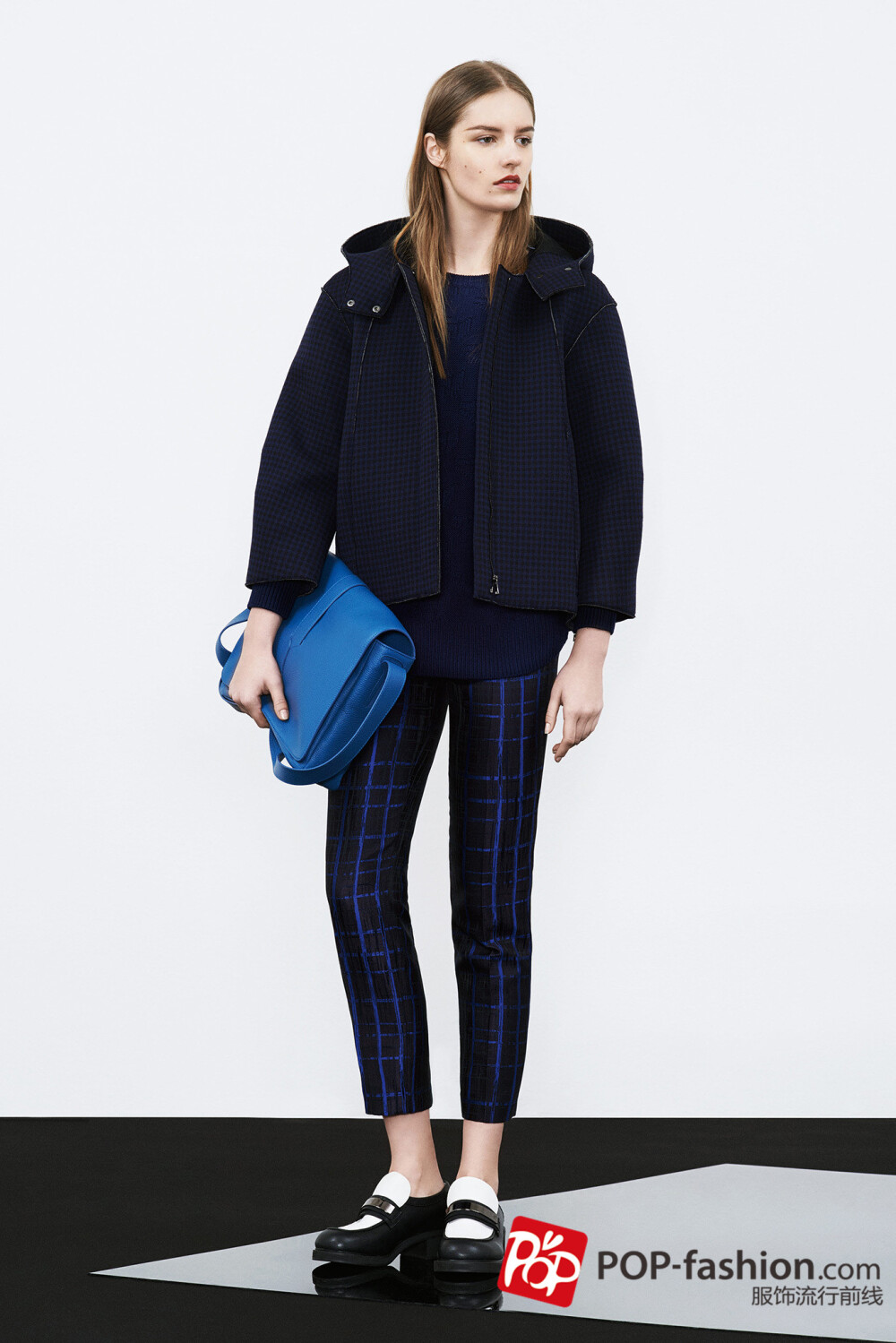 在2014秋冬纽约时装周上，德国品牌Jil Sander Navy 发布2014秋冬女装系列，延续更年轻化