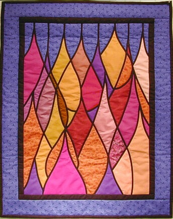 璃彩绘拼布Stained Glass Quilt