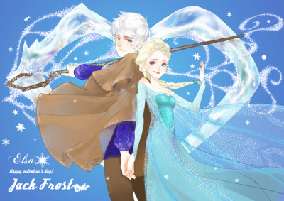 Frozen Jelsa 作者:Myself P站id=3163918