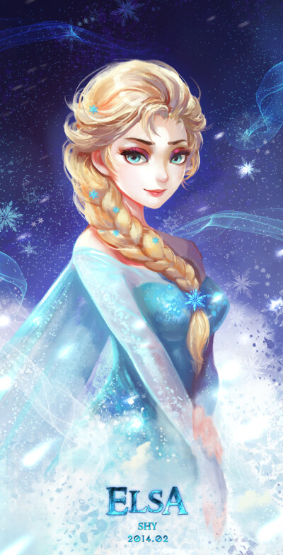 Frozen elsa 作者:SHY P站id=9917825