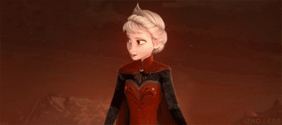 火焰女王Elsa || 冰雪奇缘 || gif || Elsa