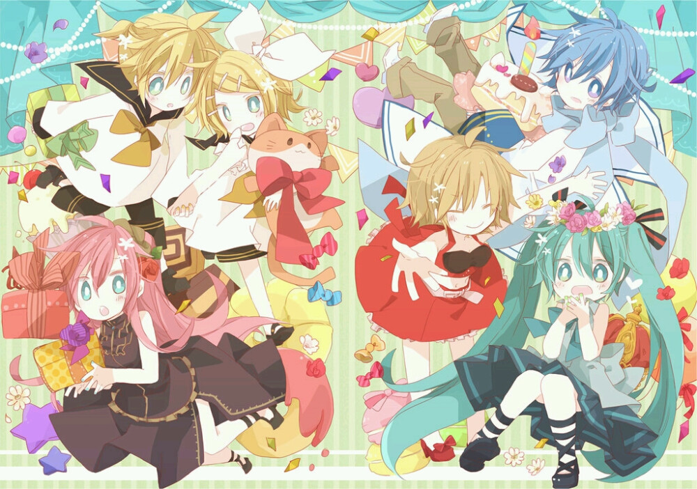 v家所有成员都在哦!这张真心喜欢!