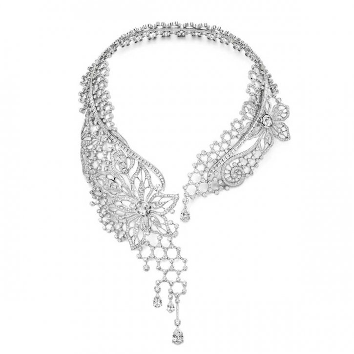 Couture Précieuse necklace Diamond Embroidery Inspiration