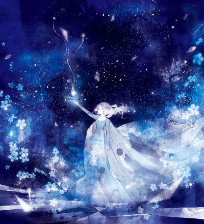 Cold never bothered me anyway. Let It Go! Let It Go! p站 二次元 插画 冰雪奇缘