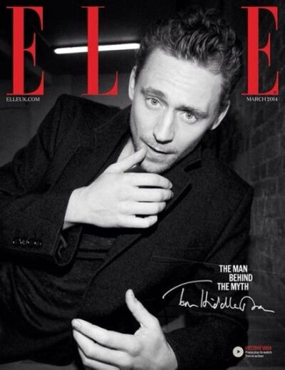 ELLE UK 特别版封面 ....... Tom Hiddleston