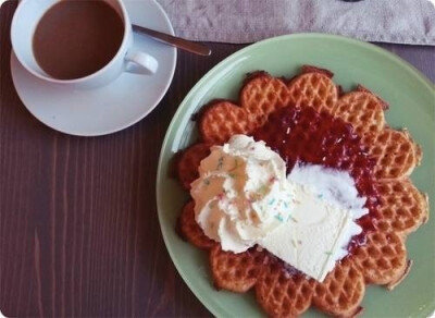 华夫饼 蜂蜜松饼 waffle wafer