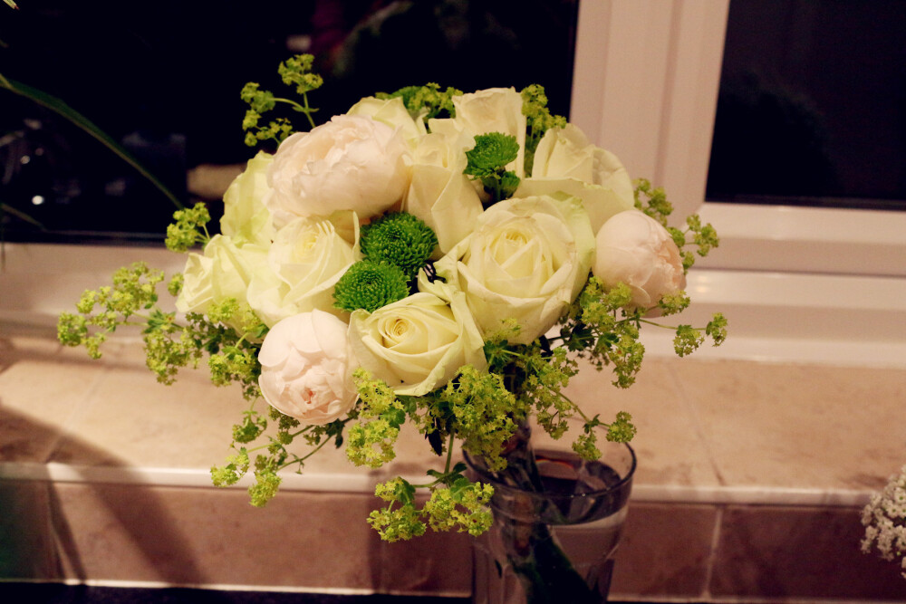 My handmade Bouquet..not too bad :)