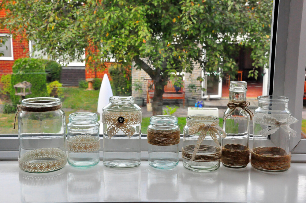 I love all this jars...but have to go to waste after all.