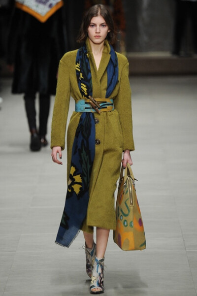 Burberry Prorsum 2014伦敦秋冬时装周上最瞩目的一场大秀