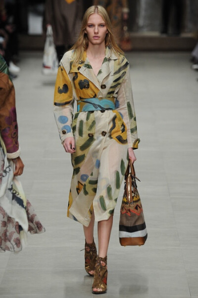 Burberry Prorsum 2014伦敦秋冬时装周上最瞩目的一场大秀