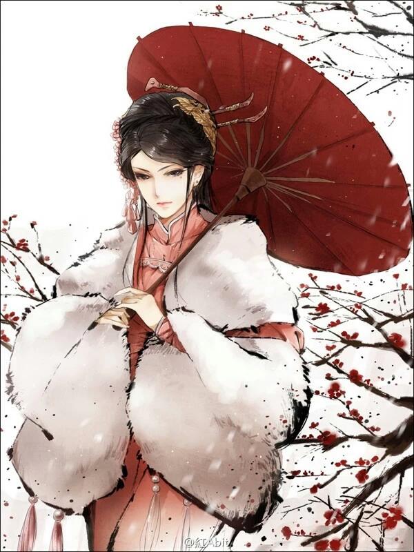 听弦断，断那三千痴缠；醉花湮，湮没一朝风涟；花落怜，落在谁的指尖。