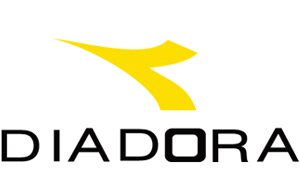 “DIADORA”的名字来源于古希腊的一个城镇名称在希腊语原意“凭借才能，天赋”的意思。黄色的飞鱼元素昂首前飞，DIADORA英文字母紧跟其后。整个LOGO简洁明快，易识易记。飞之所以鱼能“飞”起来，是靠它那又长又硬的尾鳍助推力，在这个标志中，DIADORA有着着与飞鱼尾鳍相同的作用，这与DIAODORA的运动品牌特性是一致的。