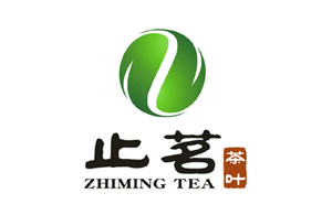 标志以品牌名称“止茗”首字母Z字变形组合，体现品牌专属性。茶叶形状，则突出茶叶行业的特征。太极，作为中国传统文化元素，体现武夷山大红袍茶叶的文化底韵浓厚，亦象征企业合作共赢、生生不息的理念。