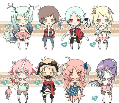 100 ADOPTS AUCTION PT 10 {O P E N} POINTS.CASH by =x--SmilingAngel--x on deviantART