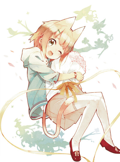 插画手绘 二次元美女 动漫 萌 壁纸