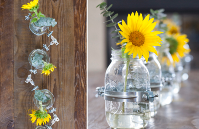 mason jar vase