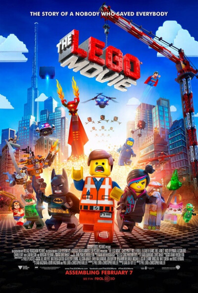 《乐高大电影》The Lego Movie 2月7日美国上映 乐高小人~