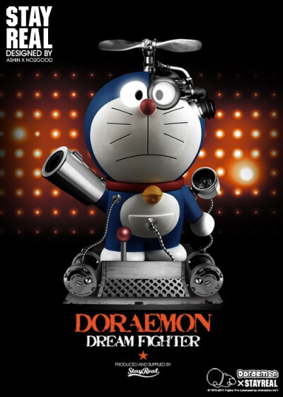 stay real × Doraemon