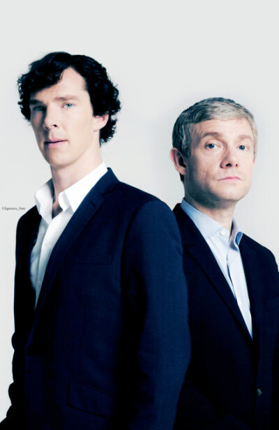 Benedict Cumberbatch Martin Freeman 神探夏洛克 卷福 花生 Sherlock