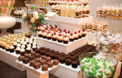 reception dessert bar