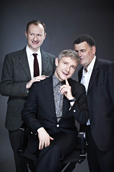 马克·加蒂斯 Mark Gatiss X 马丁·弗瑞曼 Martin Freeman X 史蒂文·莫法特 Steven Moffat