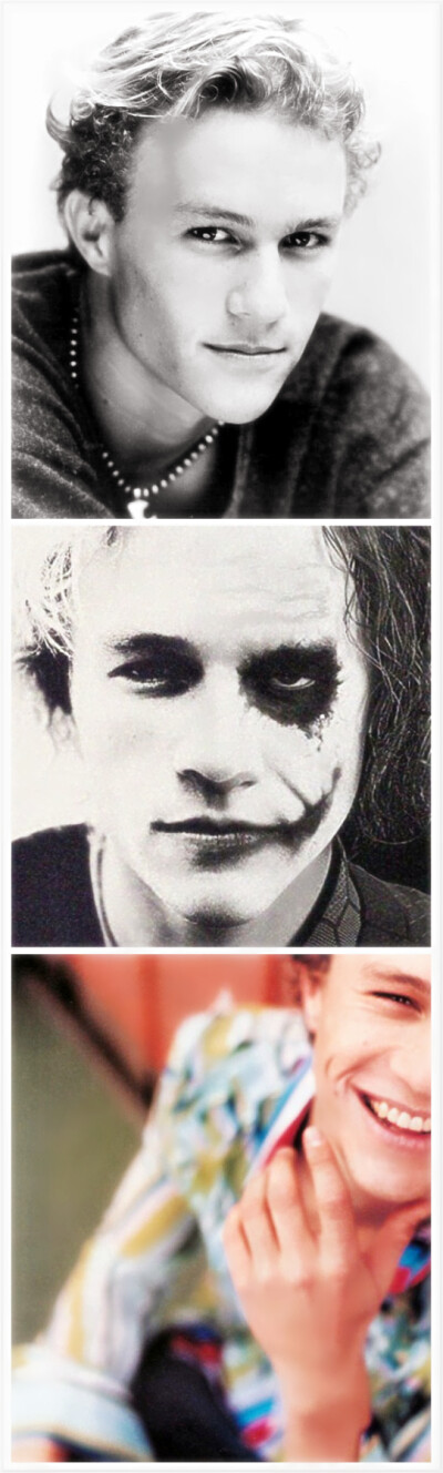 Heath Ledger《蝙蝠侠黑暗骑士》《断背山》《格林兄弟》