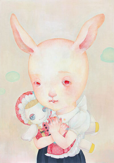 hikari shimoda 是一个了解自闭症孩子的世界的画家。