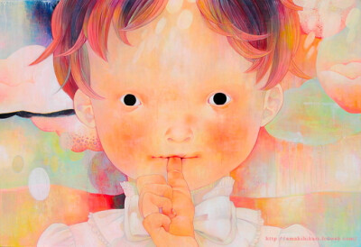 hikari shimoda 是一个了解自闭症孩子的世界的画家。