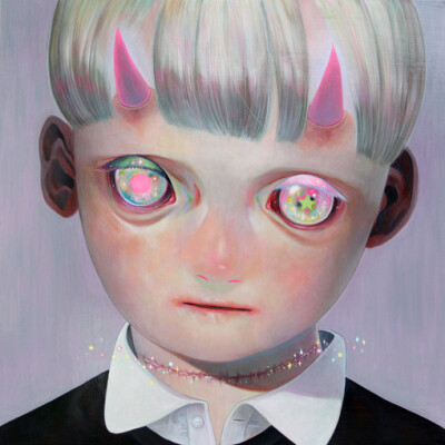 hikari shimoda 是一个了解自闭症孩子的世界的画家。