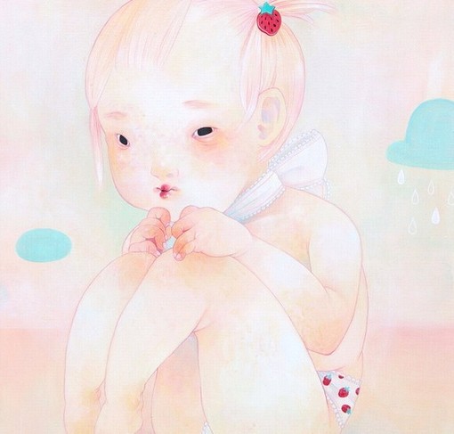 hikari shimoda 是一个了解自闭症孩子的世界的画家。