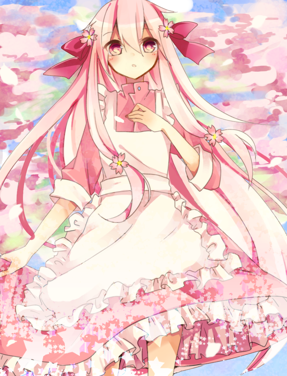 No.4 マリー p站 二次元 插画 少女 手绘 小樱茉莉 阳炎project