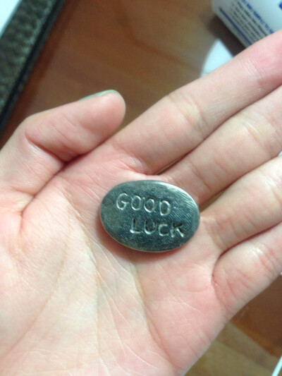 My good luck!