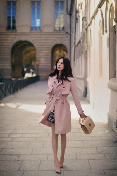 穿出春天的优雅与甜美