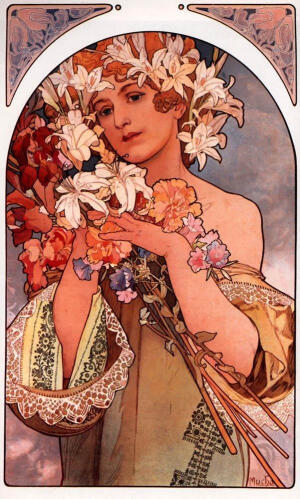  阿方斯·慕夏(1860-1939)Alphonse Mucha