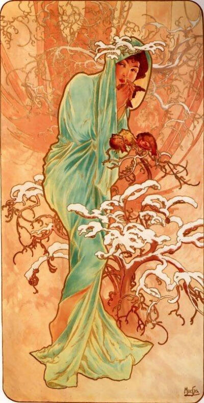  阿方斯·慕夏(1860-1939)Alphonse Mucha