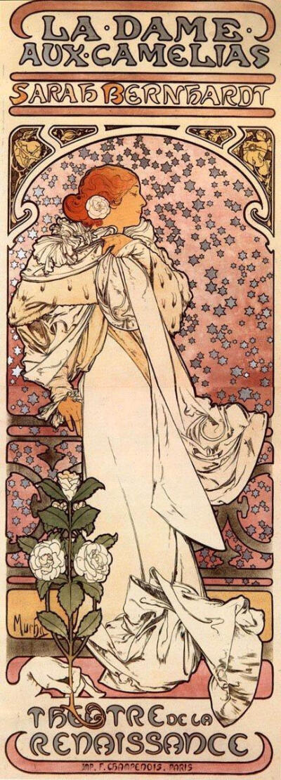  阿方斯·慕夏(1860-1939)Alphonse Mucha