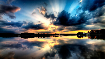 Sky-sunset_1366x768