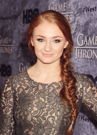 Sophie Turner（索菲▪特纳），《冰与火之歌：权力的游戏》中珊莎▪史塔克扮演者