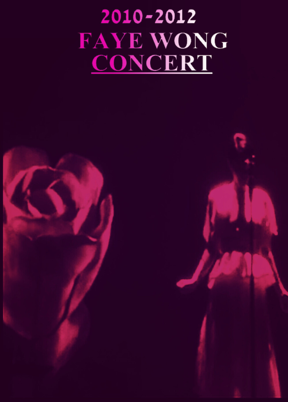 王菲。FAYE。王菲演唱会海报。明星。2010—2012 王菲演唱会。