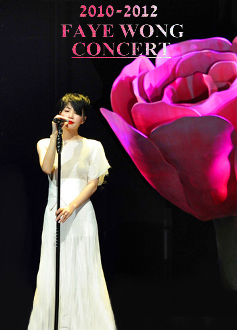 王菲。FAYE。王菲演唱会海报。明星。2010—2012 王菲演唱会。