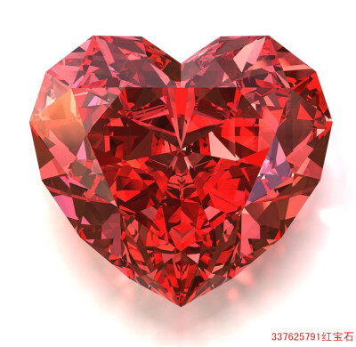 红宝石是指颜色呈红色的刚玉，它是刚玉的一种，主要成分是氧化铝(Al2O3)，红色来自铬(Cr)，主要为Cr2O3，含量一般0.1~3%，最高者达4%。自然没有铬的宝石是蓝色的蓝宝石。天然红宝石大多来自亚洲（缅甸、泰国和斯里兰…