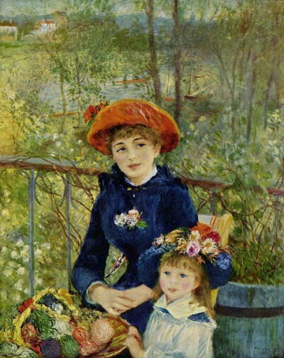 Pierre-Auguste Renoir-----two sisters