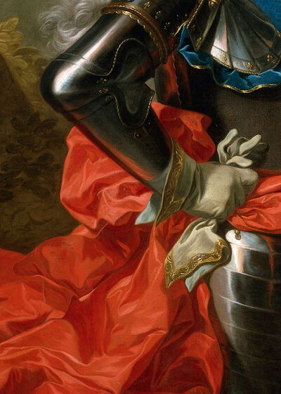 ➹Art Details➹Louis Michel van Loo, Felipe V, rey de España (detail), 1739