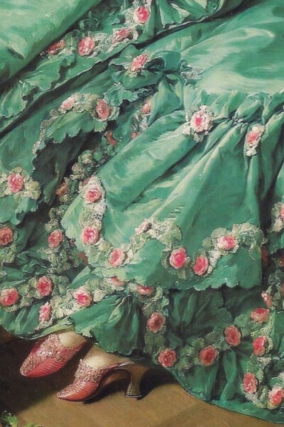 ➹Art Details➹Marquise de Pompadour 1756, Detail. by François Boucher (1703–1770)