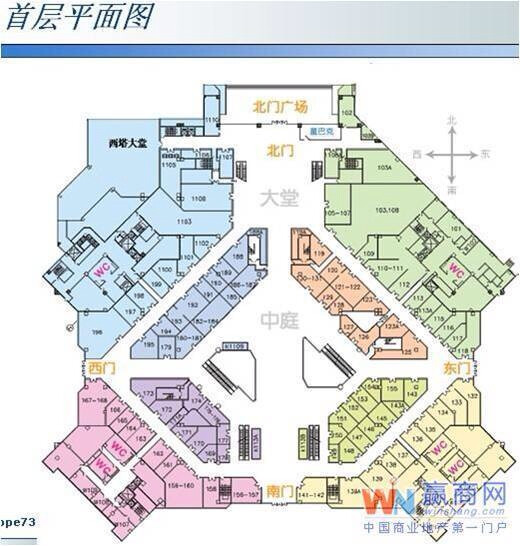 国内购物中心平面合集