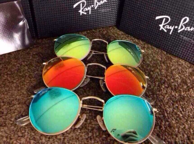 RAYBAN 彩膜圆镜 超炫彩款 多色 ¥380