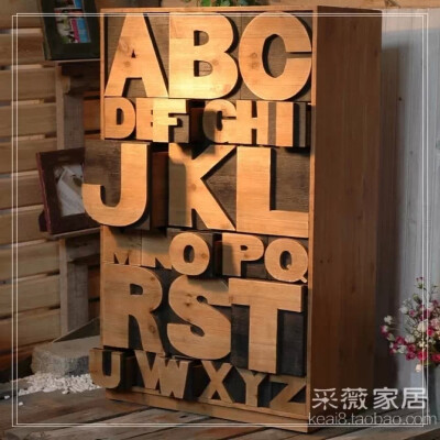 字母储物柜