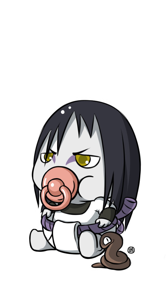 吸奶嘴系列婴儿坐の大蛇丸jpg